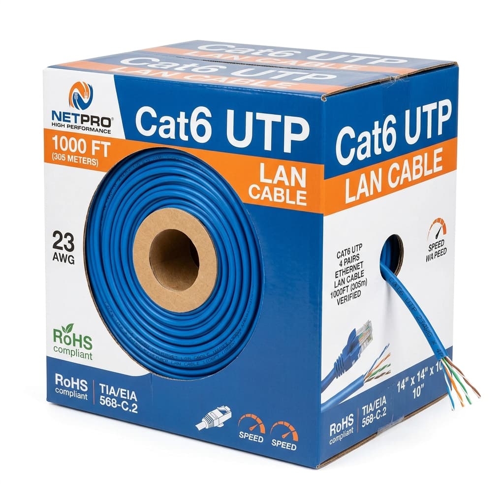 Kabel LAN UTP Cat6 300 Meter